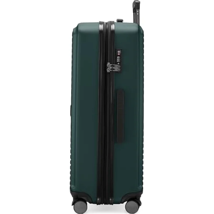 Hauptstadtkoffer Mitte - Großer Hartschalenkoffer, TSA, 4 Rollen, Check-In Gepäck mit 8 cm Volumenerweiterung, 77cm, 130 Liter, Waldgrün – Bild 4