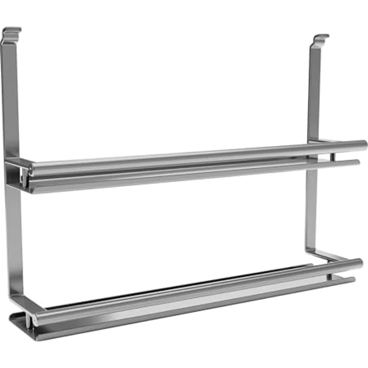 SOTECH Kesseböhmer Linero style Gewürzbord Edelstahloptik 2-etagig 380 x 80 x 271 mm, flexibel anpassbar