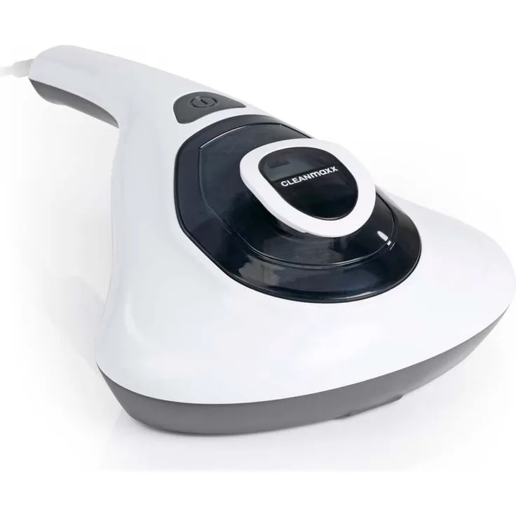 DS Produkte CLEANmaxx Milbensauger Vibration - entfernt 99,9 % aller Milben - mit UV-C-Licht, Handstaubsauger in Weiß