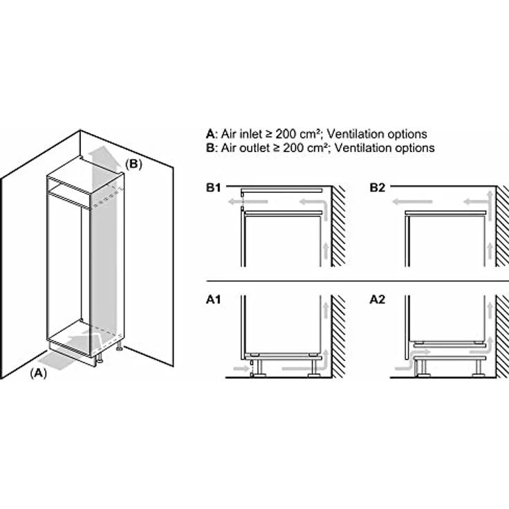 Bosch KIR31NSE0 Kühlschrank, Einbau, Energieklasse E – Bild 4