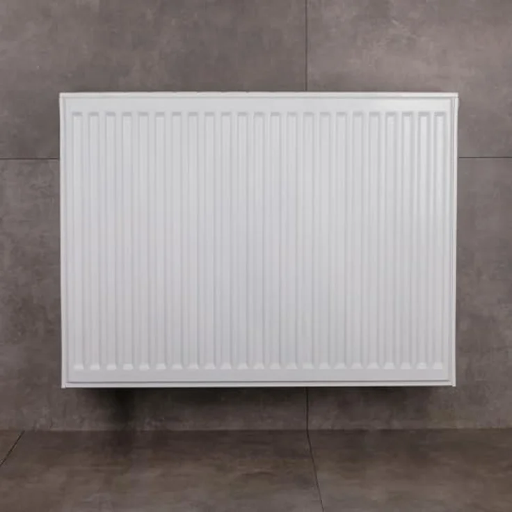 Belrad Typ 33 Universalheizkörper Ventilheizkörper 8 Anschlüsse 700 x 900 (HxB)-2442w, Mittelanschluss, RAL9016 (reinweiß) – Bild 8
