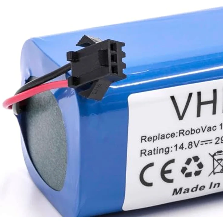 vhbw Akku kompatibel mit Venga VG RVC 3000 Home Cleaner, 2900 mAh, 14,8 V, Li-Ion, wiederaufladbar, langlebig – Bild 2