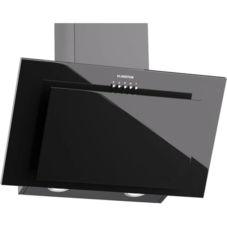 Klarstein Dunstabzugshaube 60cm, Abluft/Umluft Dunstabzugshaube mit Spülmaschinenfestem Filter, Energieeffizienz A++, LED-Beleuchtung, Leise Abzugshaube mit 305m³/h Luftstrom, Edelstahl – Bild 1