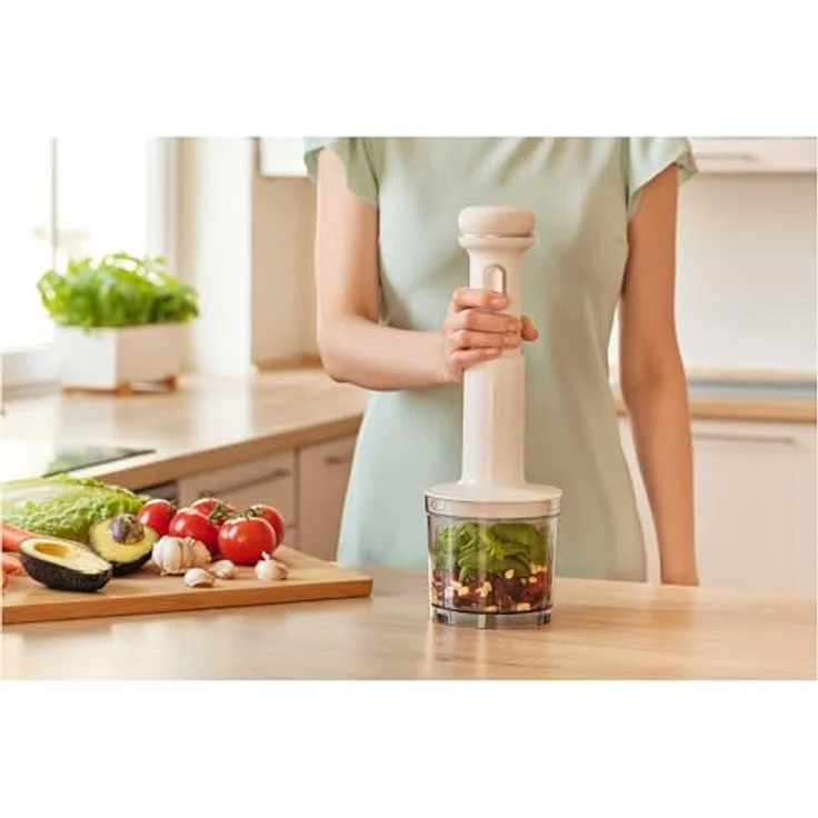 Sencor Drahtloser Stabmixer, 11,1 V 2000 mAh Lithium-Ionen-Akku, Titanmesser, USB-C-Ladung, inklusive Zubehör – Bild 3