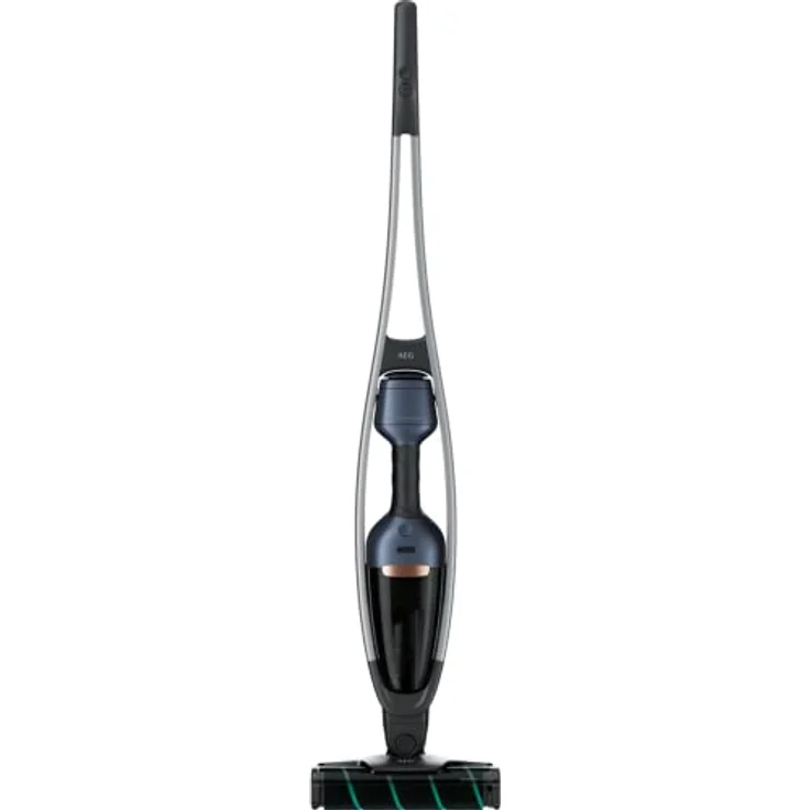 AEG QX9-1-P5IB Handstaubsauger, 55 min Akkubetrieb, freistehend, schonende Power-Softrolle, LED-Frontlicht, Indigo Blue – Bild 5