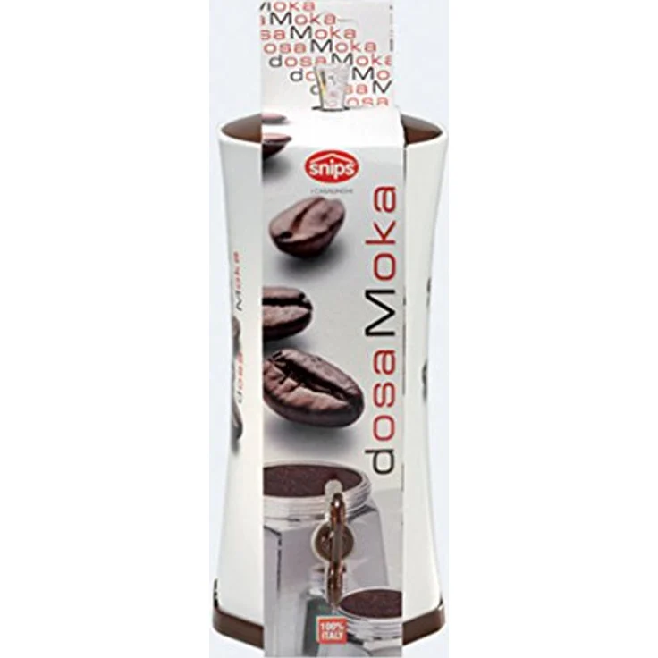 Snips Dosa Moka Kaffeemühle, Kunststoff, weiß- braun  – Bild 5