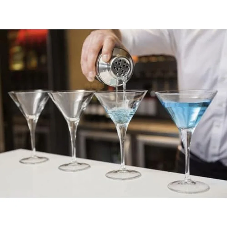 Redfink Cocktail Shaker Set 700 ml, Edelstahl, spülmaschinengeeignet, rostfreies Barzubehör, ideales Geschenk für Cocktailliebhaber – Bild 3