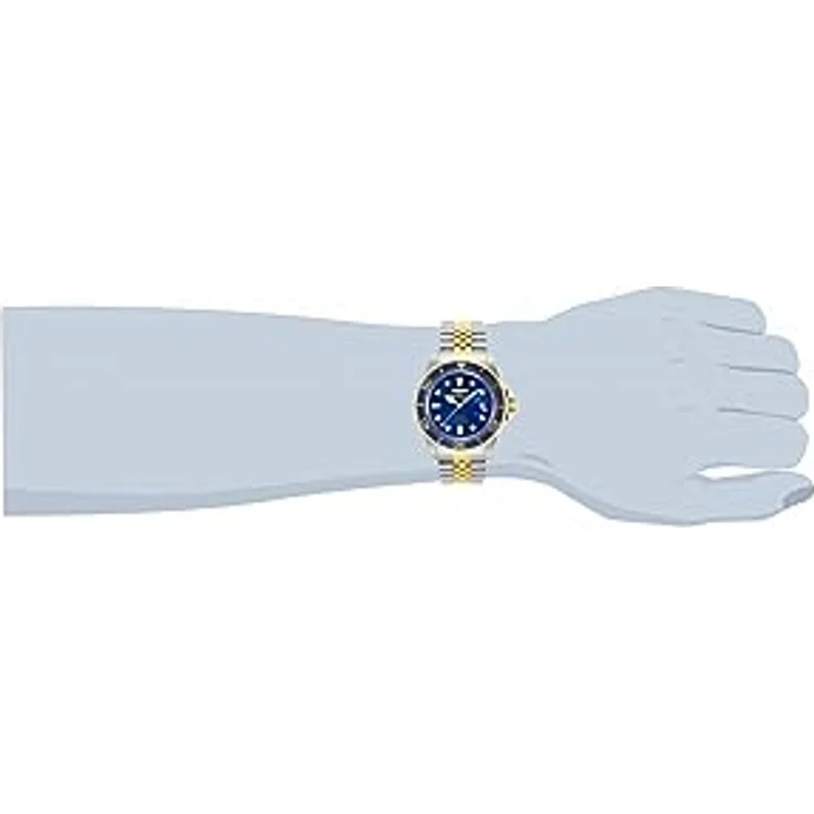 Invicta Pro Diver Automatikuhr, Edelstahlgehäuse 42mm, blau, 20 bar wasserdicht – Bild 2