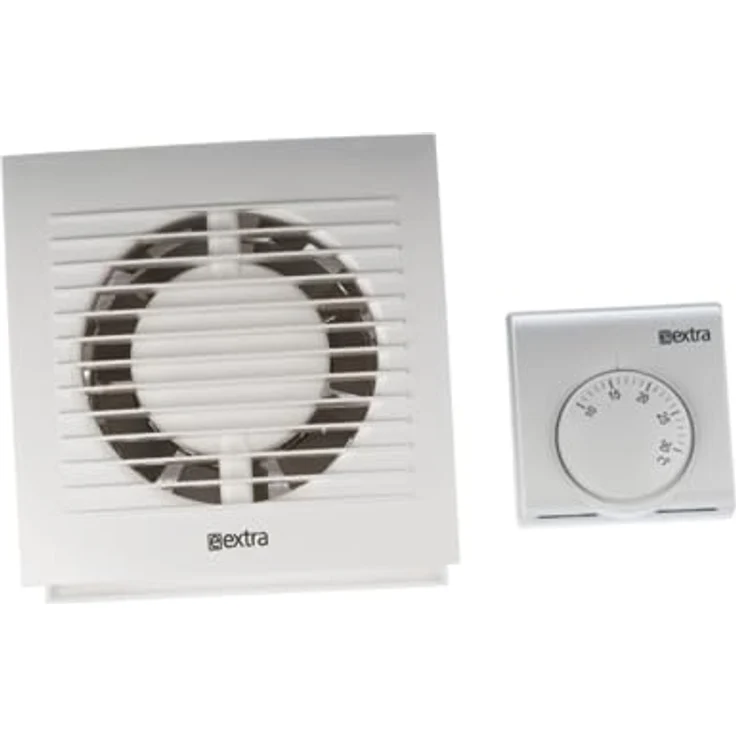 Euro3plast Warmluftverteilung mit Thermostat, Ø 125 mm Ventilator für Heizkostenersparnis und angenehmes Raumklima – Bild 8