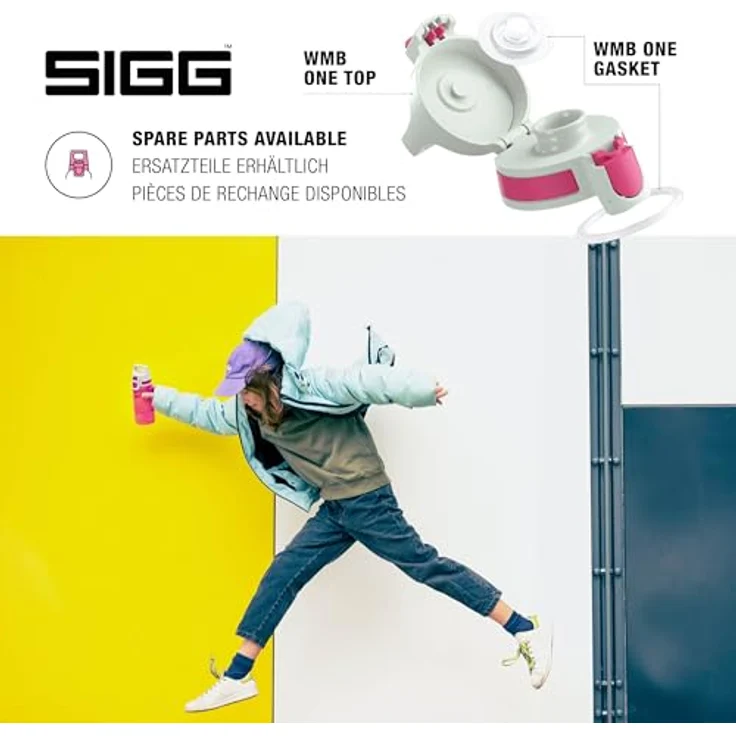 Sigg Viva One - 8685_90 Trinkflasche, Polypropylen, Berry, 0,5 – Bild 4