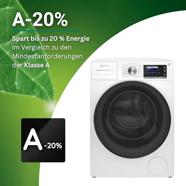 Bauknecht B6R 88 SILENCE DE Waschmaschine 8 kg, extra leise, Steam Hygiene, AutoClean – Bild 7