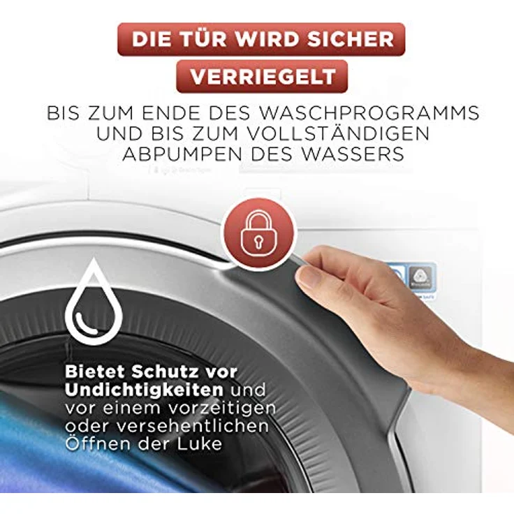 Beko Türsicherung 2805311600 für Waschmaschinen - Ersatzteil für Modelle von essentiel b, far, aya, saba, continental edison, listo, grundig, altus, selecline – Bild 3