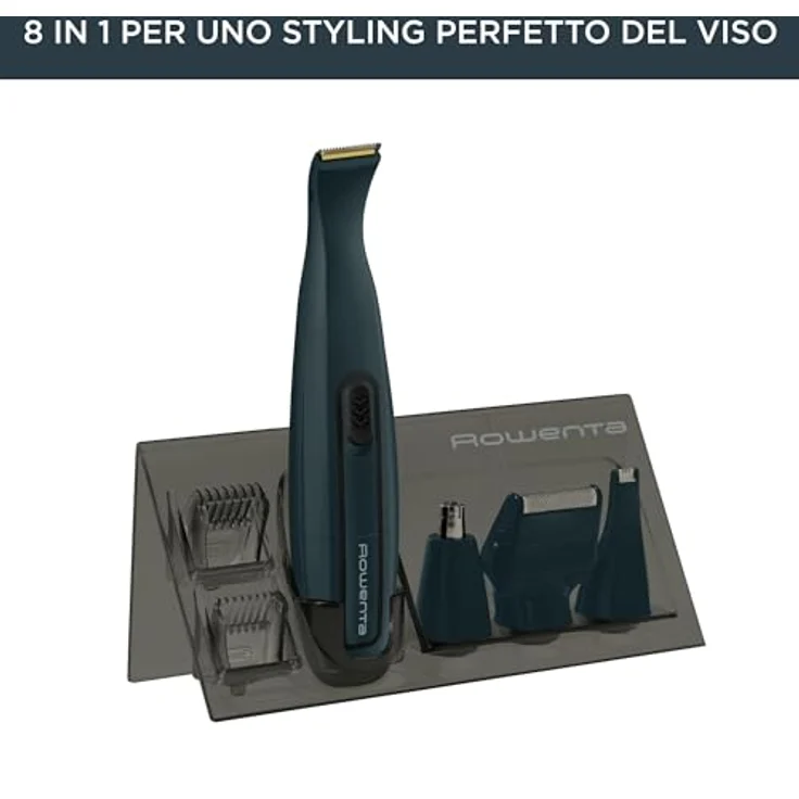 Rowenta Specialist TN3651F0 Bartschneider, präziser Barttrimmer mit Schnittlängeneinstellungen und Batteriebetrieb – Bild 2