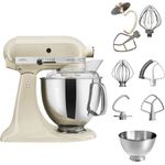 KitchenAid Artisan 5KSM175 Tschimmlover Küchenmaschine, 4,8 L, mit Tschimmhook Rührelementen