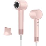 Dreame Hair Gleam Haartrockner, Schneller Hochgeschwindigkeitsmotor mit 110.000 U/m, 65m/s Luftstrom, 330g, 200 Millionen Negative Ionen, Temperatur- und Luftstromregelung, Rosa