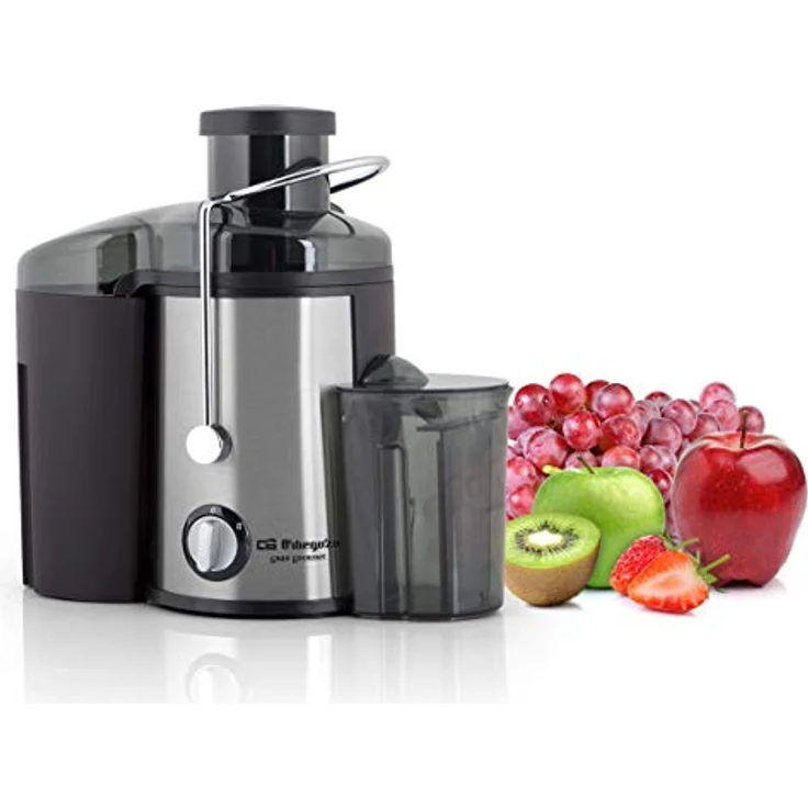 Orbegozo LI 5060 Entsafter für Gemüse und Obst, Edelstahl, breite Ã?ffnung, 65 mm, auslaufsicher, 600 W Leistung – Bild 7