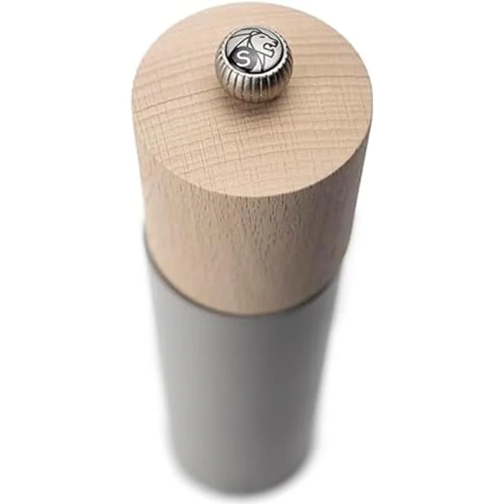 PEUGEOT Salzmühle Boreal Z 21 cm, klassisches Zirlion-Mahlwerk, PEFC-zertifiziertes Buchenholz, Farbe Kieselgrau – Bild 2