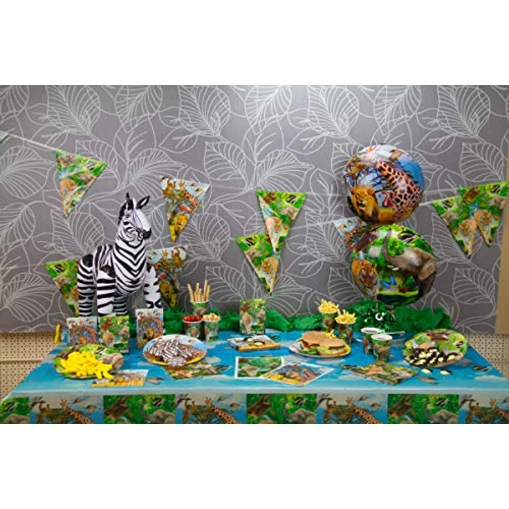 servietten Safari Junior 33 cm Papier 20 Stück – Bild 3