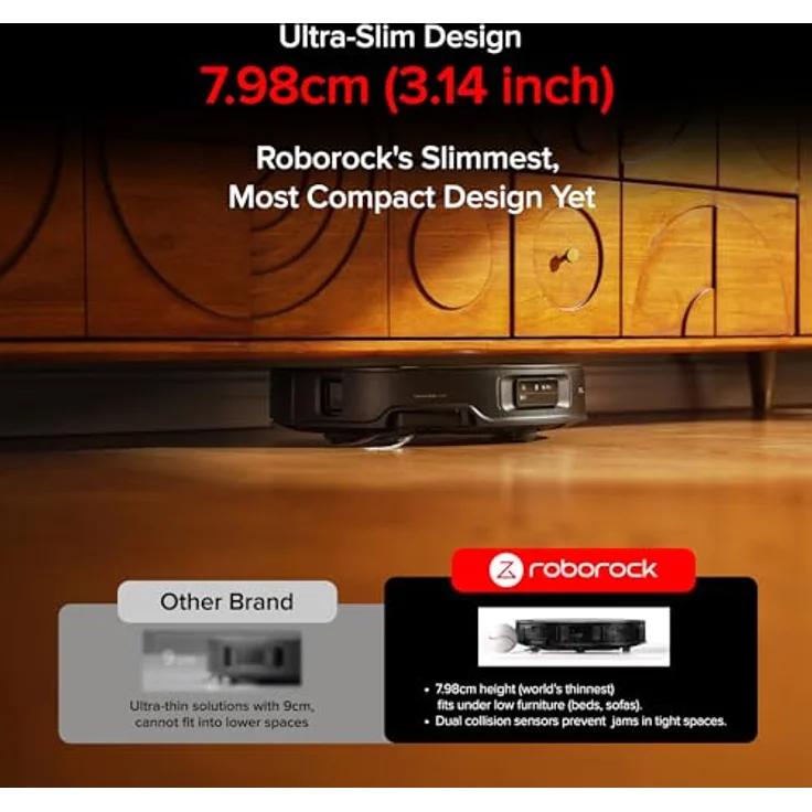 Roborock Saros Z70 Black, Saugroboter mit KI-gestütztem OmniGrip Arm, Wischfunktion und 22.000 Pa Saugleistung – Bild 3