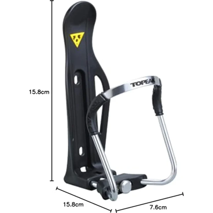 Topeak Flaschenhalter Modula Cage 2 Alu, Schwarz – Bild 8