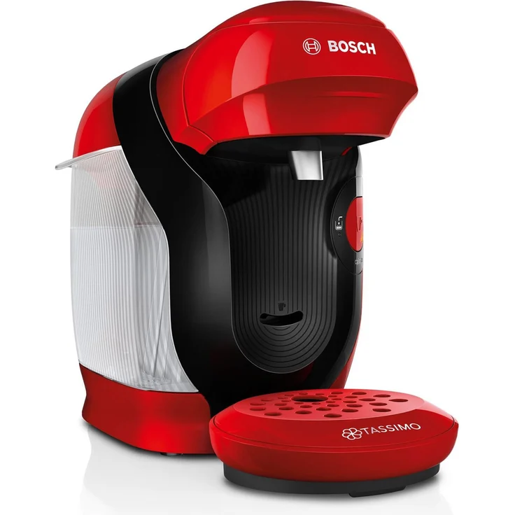 Bosch TAS113E Tassimo-Kapselmaschine, Große Getränkevielfalt, INTELLIBREW-Technologie, kompakte Gerätemaße, Farbvielfalt – Bild 1