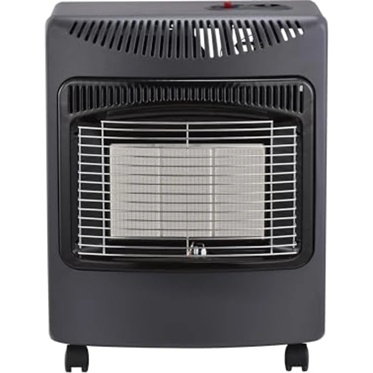 Sannover Gasheizofen Infrarot Daris Sannover 4200 W, drei Heizstufen, ODS-Sicherheitsvorrichtung, mobil mit Rollen – Bild 2