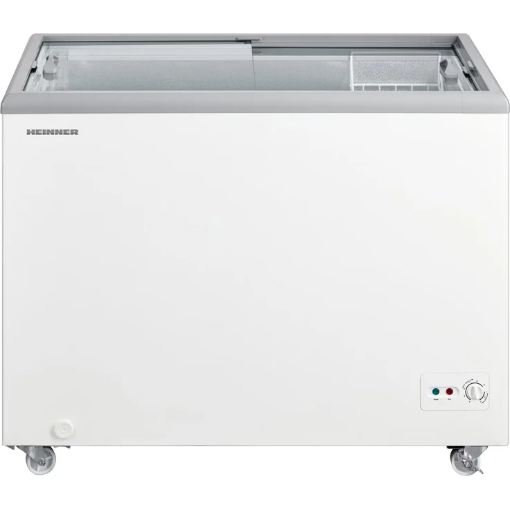 Heinner HSF-M255WHC Gefriertruhe 255L, Schiebeglasdeckel, Convertible Gefrier-/Kühlfunktion, Weiß: Tests, Infos & Preisvergleich