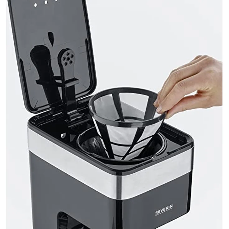 Severin KA 9263 Filterkaffeemaschine, schwarz – Bild 5
