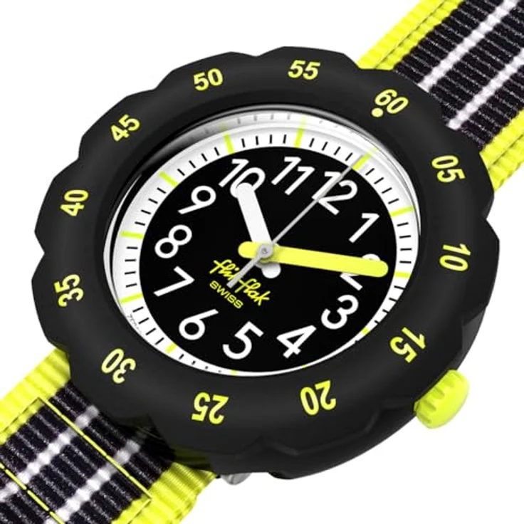 FLIK FLAK Loop IN Neon - ZFPSP073, Schwarz, Modern – Bild 3