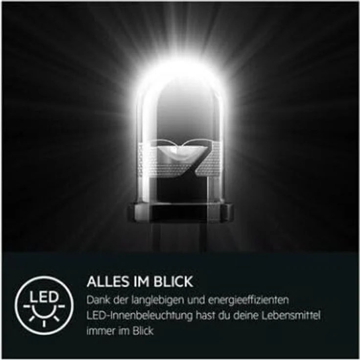 AEG TSK5O121DF Einbau-Kühlschrank, Serie 5000 OptiSpace, TouchControl-Bedienelement, FlexiShelf, LED-Beleuchtung, Gemüseschublade – Bild 5
