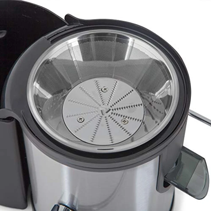 Orbegozo LI 5060 Entsafter für Gemüse und Obst, Edelstahl, breite Ã?ffnung, 65 mm, auslaufsicher, 600 W Leistung – Bild 4