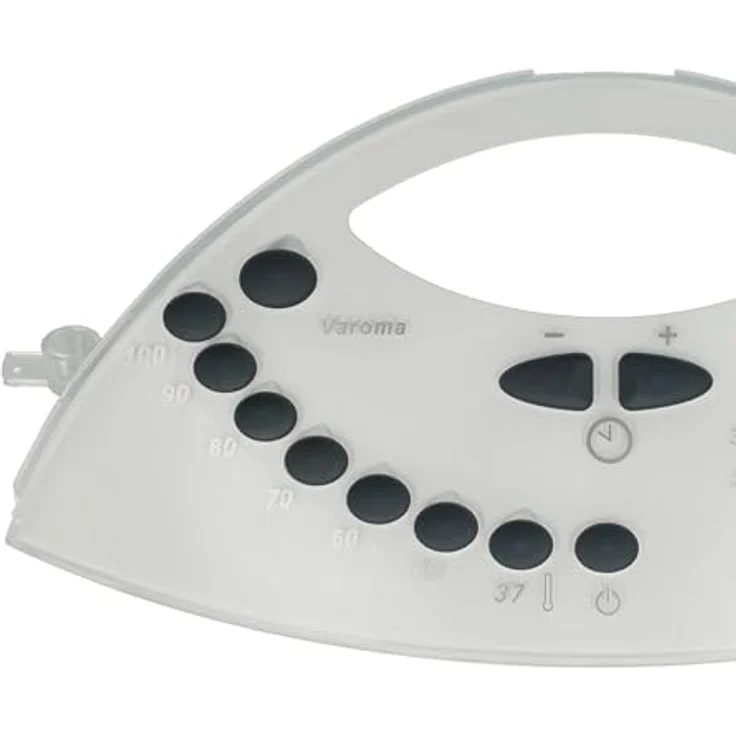 vhbw Bedienfeld Blende kompatibel mit Vorwerk Thermomix TM31 Küchenmaschine - Frontabdeckung, Schwarz, Grau, Weiß, Selbsteinbau, wasserfest, hochwertiges Material – Bild 5