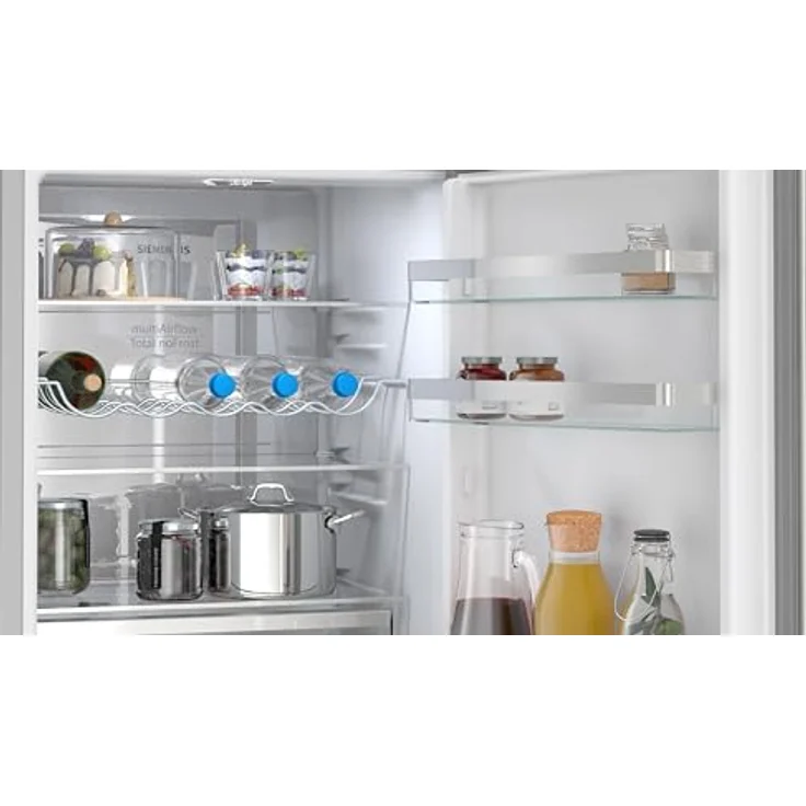 Siemens iQ300 KG36NVIBG, Kühl-Gefrierkombination mit 321 l, Energieeffizienzklasse B, Fresh Zone Fach, gebürsteter Stahl – Bild 8