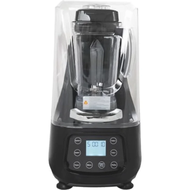 GastroHero Barmixer, Standmixer mit Schallschutz, 1680 W, 2-Liter bruchsicherem Kunststoffbehälter, manuelle Geschwindigkeitsregelung – Bild 6