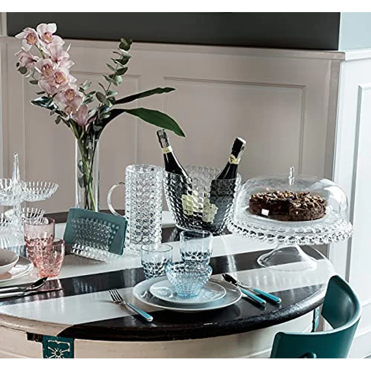 Guzzini Tiffany Kühlschale, transparent, 28 x 17,5 x h19 cm, spülmaschinengeeignet, SMMA – Bild 2