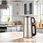 kochmaster Dem Vakti Gold Edition, Teekocher aus Edelstahl mit 1800W Leistung und Trockenlauf-Schutz, gold