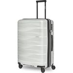 Bergpfeil Mittelgroßer Hartschalen Check-in Koffer |Trolley erweiterbar 45 x 27 x 66 cm aus Polypropylen-Material, Leichtgewicht 3,7 kg, Doppelrollen & TSA-Schloss (Travel)
