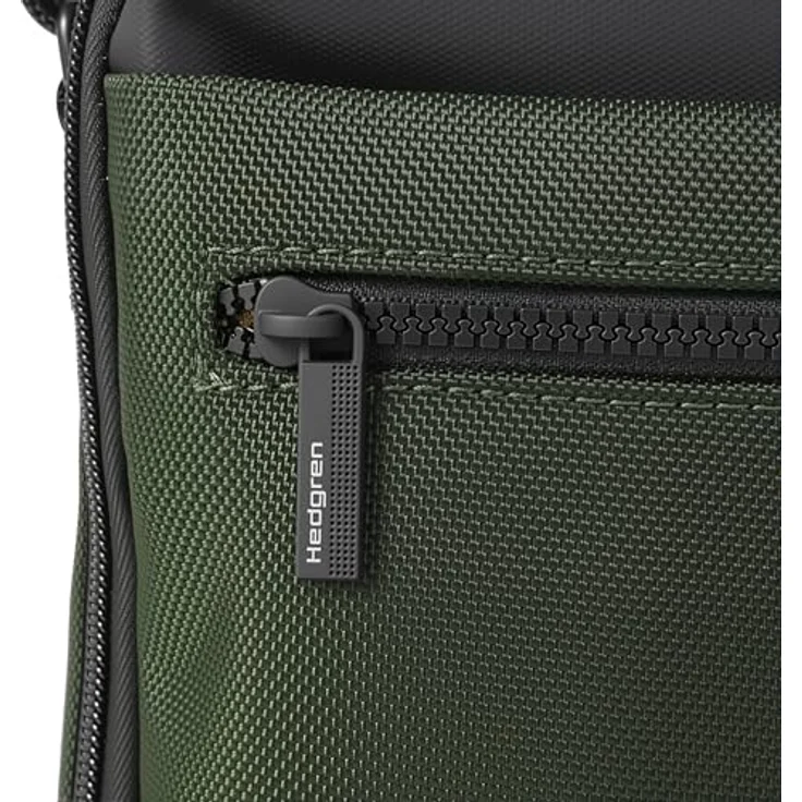 Hedgren Next Inc Umhängetasche mit RFID Schutz, 21 cm, grau, aus strapazierfähigem Polyester mit Tabletfach und abnehmbarem, verstellbarem Umhängeriemen – Bild 5