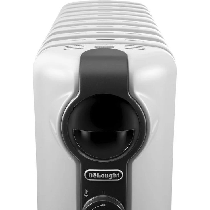 De'Longhi TRRS1225 Öl-Radiator Radia-S Serie - elektrischer energiesparender Heizkörper mit 12 Rippen für Räume bis 75m³, grau, Radiator – Bild 3