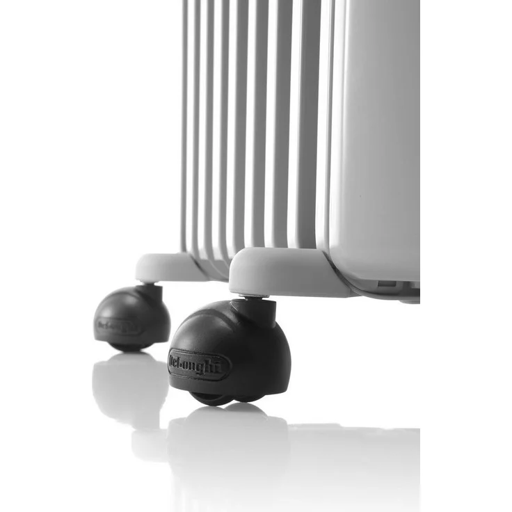 De'Longhi TRRS1225 Öl-Radiator Radia-S Serie - elektrischer energiesparender Heizkörper mit 12 Rippen für Räume bis 75m³, grau, Radiator – Bild 5