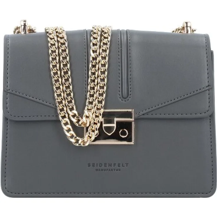 Seidenfelt Roros Umhängetasche, 21 cm, 100% Polyurethan, blau