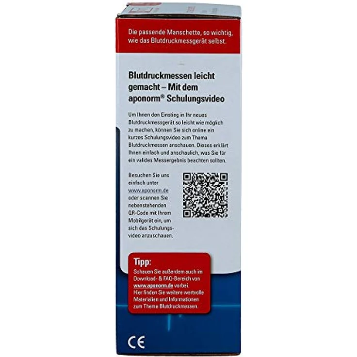 Aponorm BMG Oberarm Softmanschette Gr. M, 1 St – Bild 3