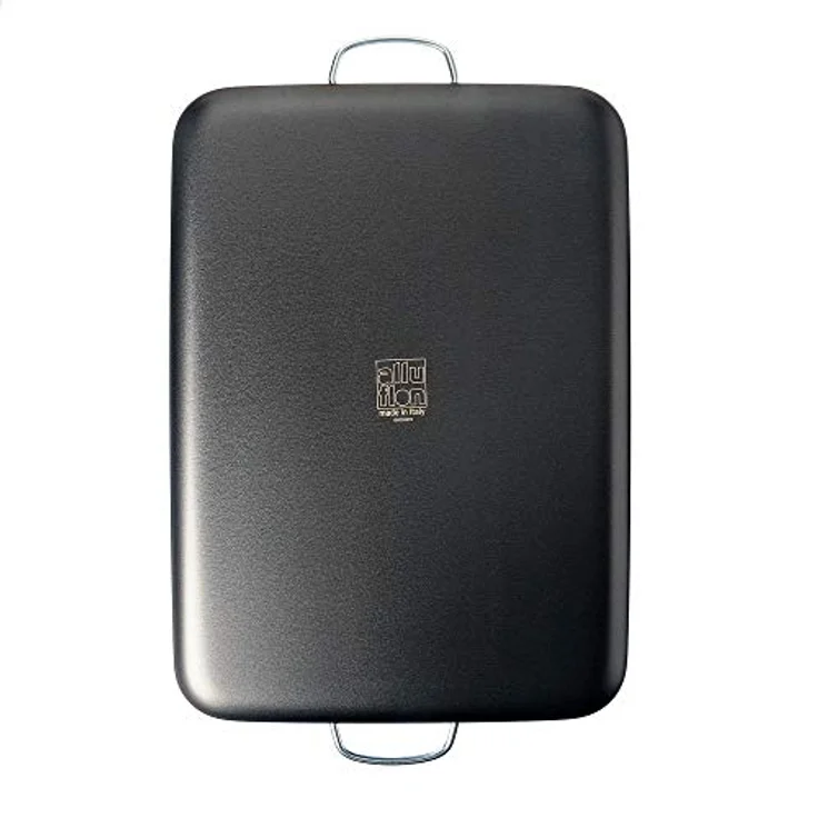 Alluflon Tradition Italien Lasagneform, Aluminium, schwarz – Bild 3