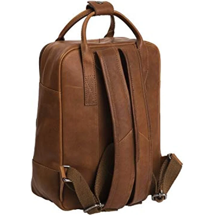 The Chesterfield Brand Wax Pull Up City Rucksack, Leder 30 cm, braun, 100% Leder, Maße 22 cm x 12 cm x 30 cm – Bild 3