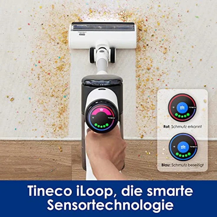Tineco Pure ONE Air PRO kabelloser Staubsauger, ideal für Tierhaare, Multizyklon, mit Mehreren Aufsätzen, extrem leise, leistungsstarke Saugkraft, Zeitloses – Bild 5