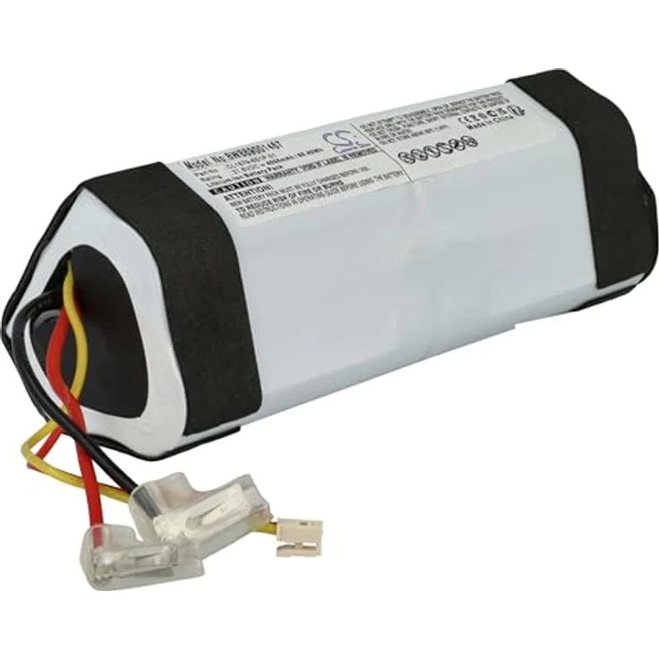 vhbw Akku kompatibel mit Tineco FM25-01, FM26-01, Floor 2.0Slim, Floor One 1.0, Floor One S3-01 Home Cleaner Heimroboter (4000 mAh, 21,6 V, Li-Ion) - Leistungsstarker Ersatzakku für Ihren Staubsauger – Bild 2