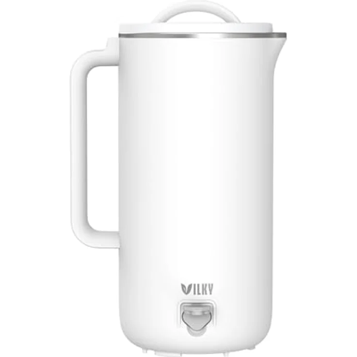 Silva Schneider VILKY VMM 600 – Vegan Drink Maker, 3-in-1 Pflanzendrinks, Babybrei & Wasserkocher, 600 ml, 8 Programme, Selbstreinigung, Edelstahl-Innenraum, 10-fach Messer, inkl. Sieb – Bild 3