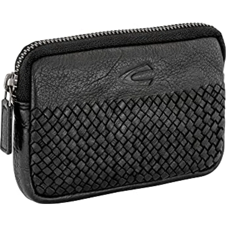 Camel Active Wave Damen Schlüsseletui Schlüsseltasche Leder Mittelgroß Schwarz – Bild 3