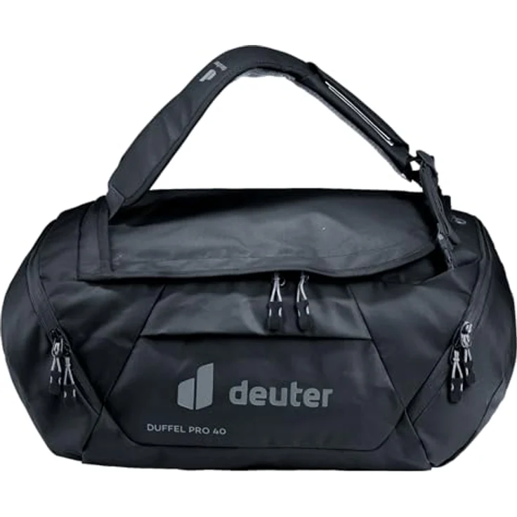 Deuter Duffel Pro 40, Weekender Reisetasche aus 100% Polyester, schwarz, 52 cm x 22 cm x 35 cm – Bild 3