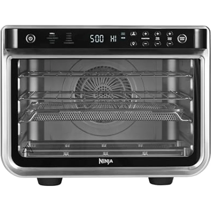Ninja DT200EU, Minibackofen, Silber Schwarz – Bild 1